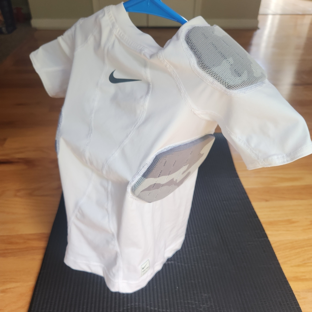 Nike White Padded Youth Shirt
